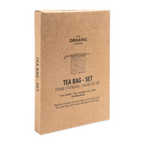Load image into Gallery viewer, Organic Cotton Tea Bag Set