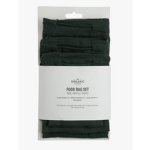 Load image into Gallery viewer, Organic Cotton Food Bag Set