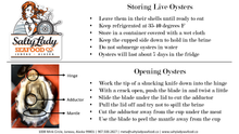 Load image into Gallery viewer, Salty Lady Seafood Oysters - LOCAL PICKUP ONLY
