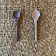 Load image into Gallery viewer, Maple &amp; Walnut 4&quot; Tiny Spoon
