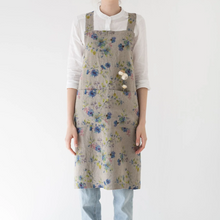 Load image into Gallery viewer, Linen Crossback Apron
