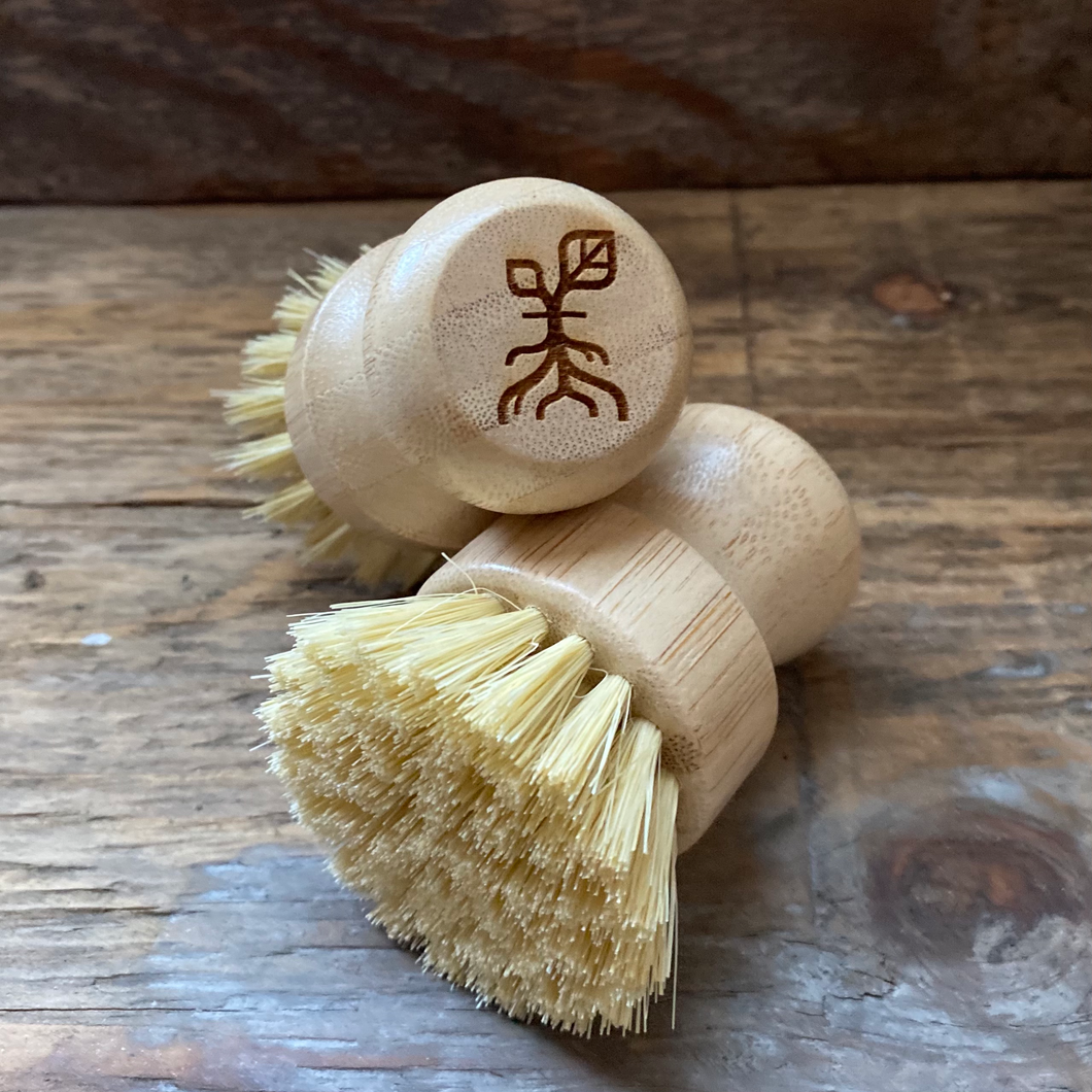 Bamboo & Sisal Kitchen Brush